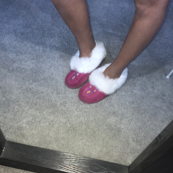 Pink moccasins - Picture 5 of 5
